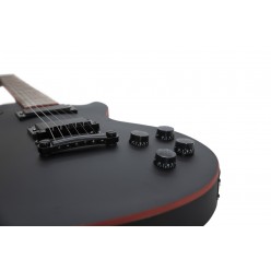 DIMAVERY LP-800 E-Guitar, satin black